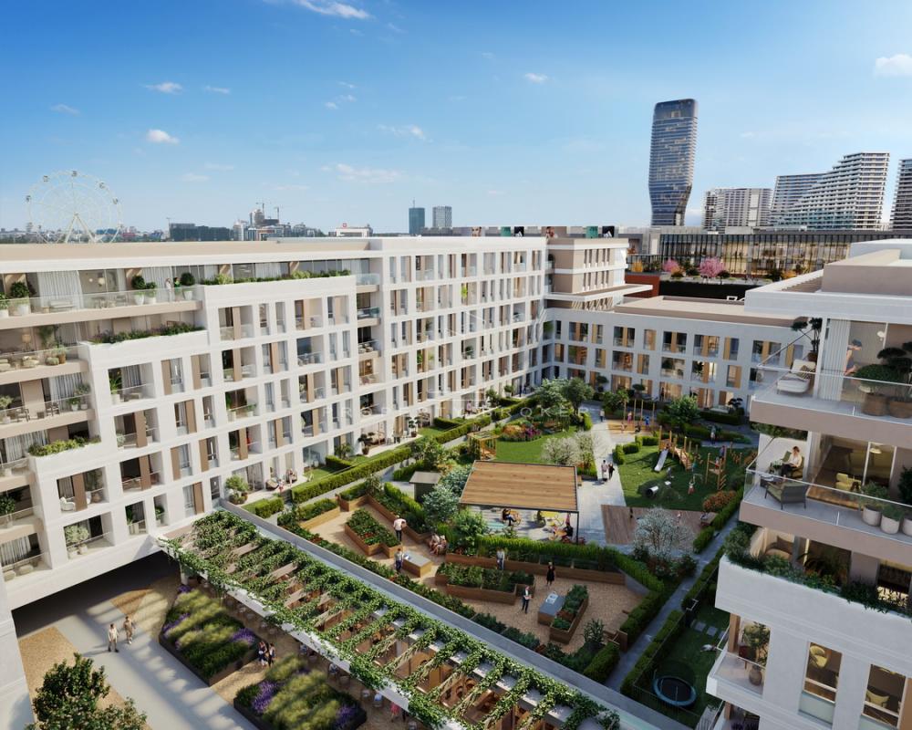 BW Garden Plaza, dve terase, druga linija od reke